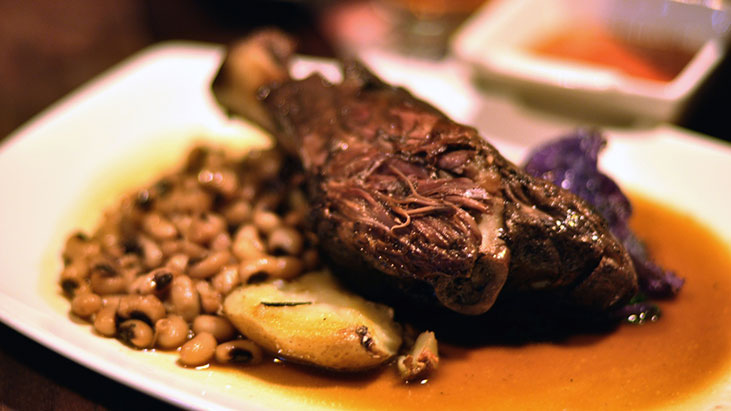 braised lamb shank
