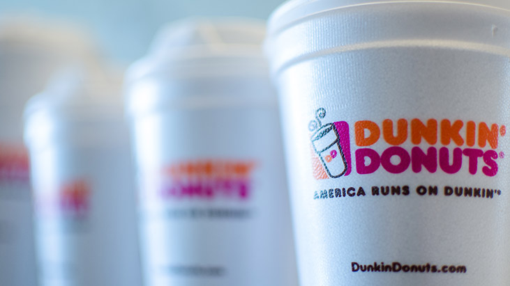 dunkin donuts coffee cups
