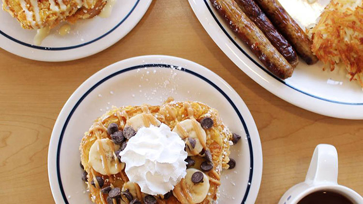 ihop breakfast spread