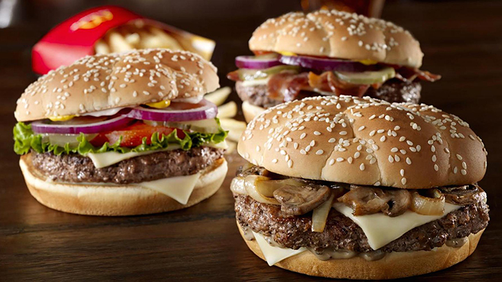 mcdonalds burgers