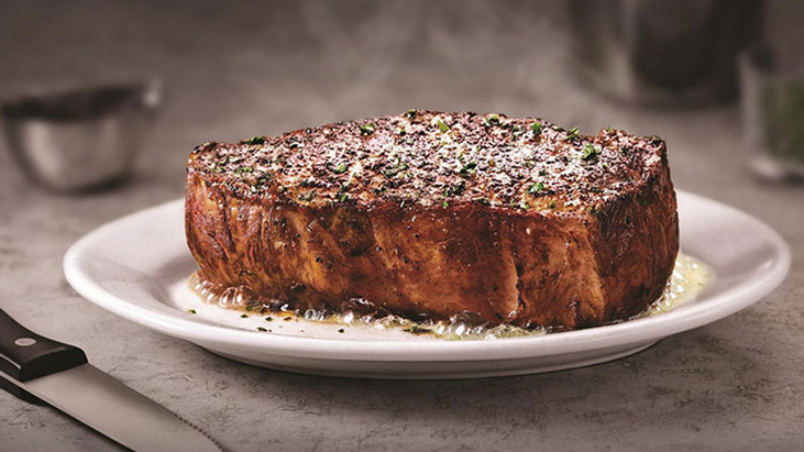 ruths chris steak plate